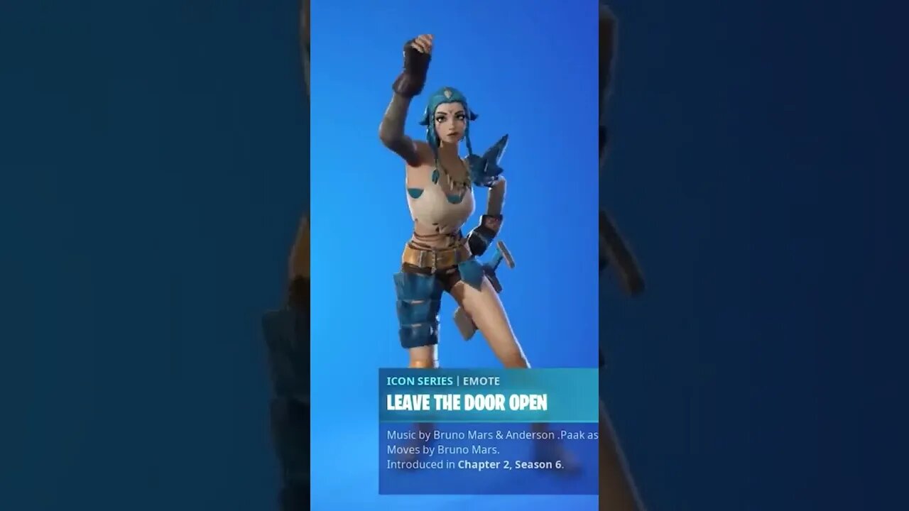 Fortnite Leave The Door Open Emote