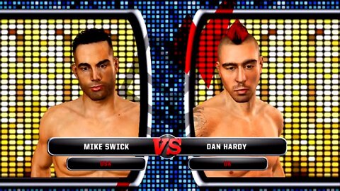 UFC Undisputed 3 Gameplay Dan Hardy vs Mike Swick (Pride)