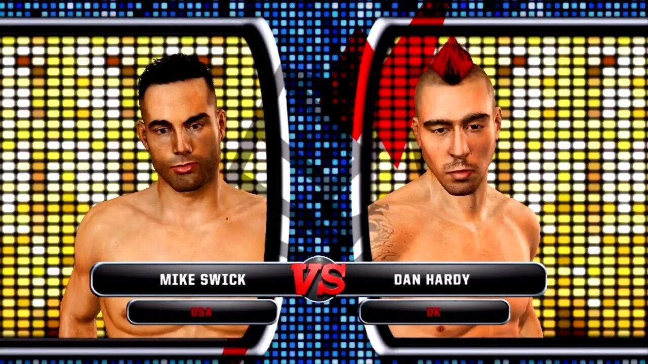 UFC Undisputed 3 Gameplay Dan Hardy vs Mike Swick (Pride)