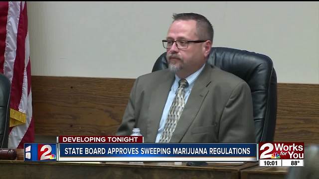 State board approves sweeping marijuana regulations