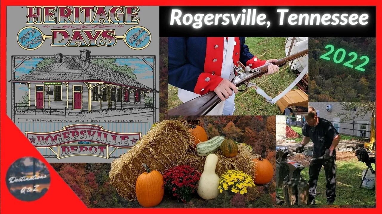 COMPLETE Tour of Heritage Days in Rogersville, Tennessee 2022