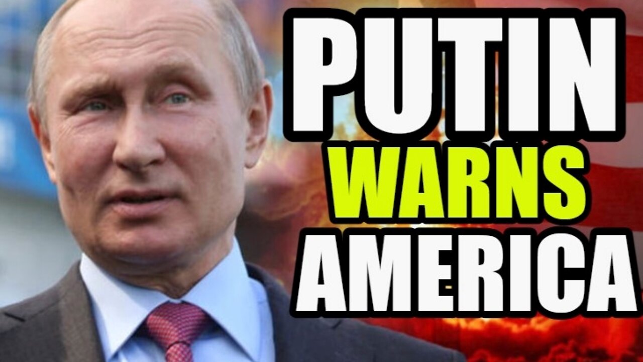 WW3: Putin Gives America a DIRE Warning While the MSM Keeps Lying to You Daily!