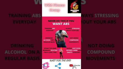 🔥Habits that destroy abs🔥#shorts🔥#wildfitnessgroup🔥27 march 2022🔥