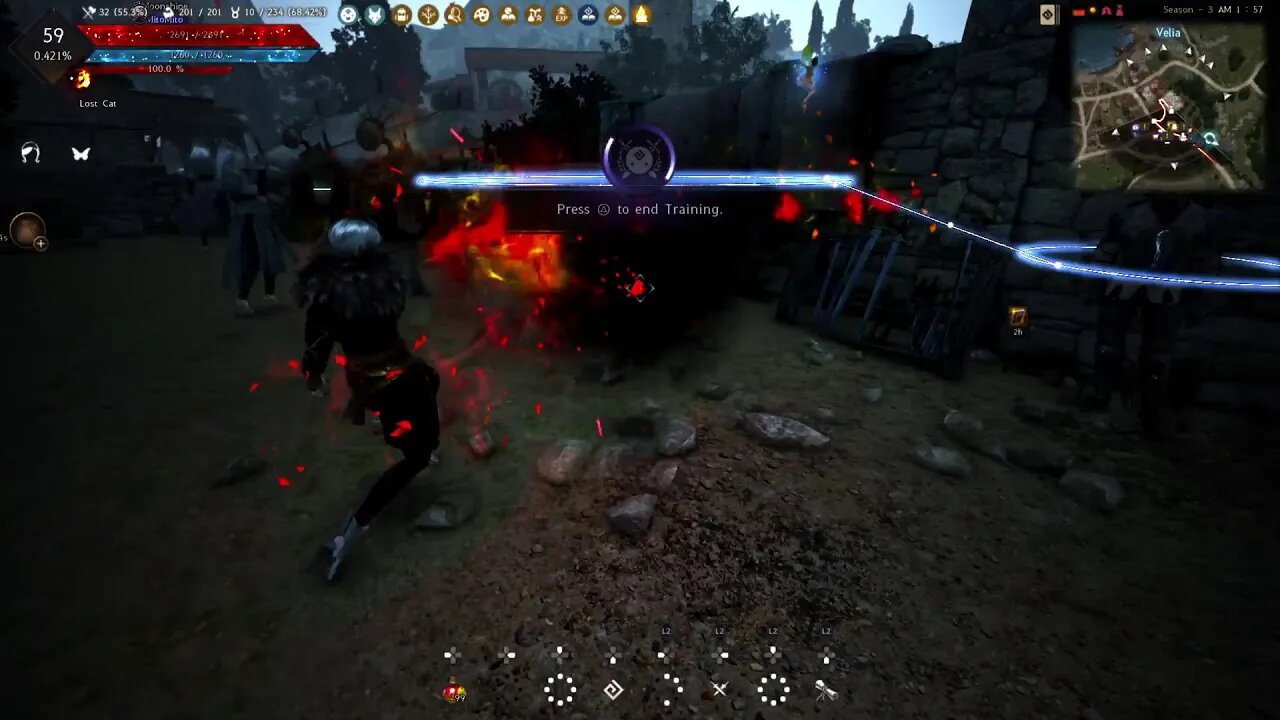 Black Desert Online BDO New Class Maegu chat n chill road to 60