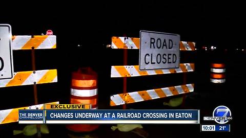 Eaton railroad crossing where 2 teens died closed