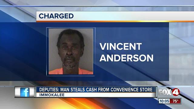 Man Arrested for Stealing Envelope with Money