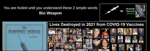 VACCINE ARE BIO-WEAPON - 250 videos in 150 seconds