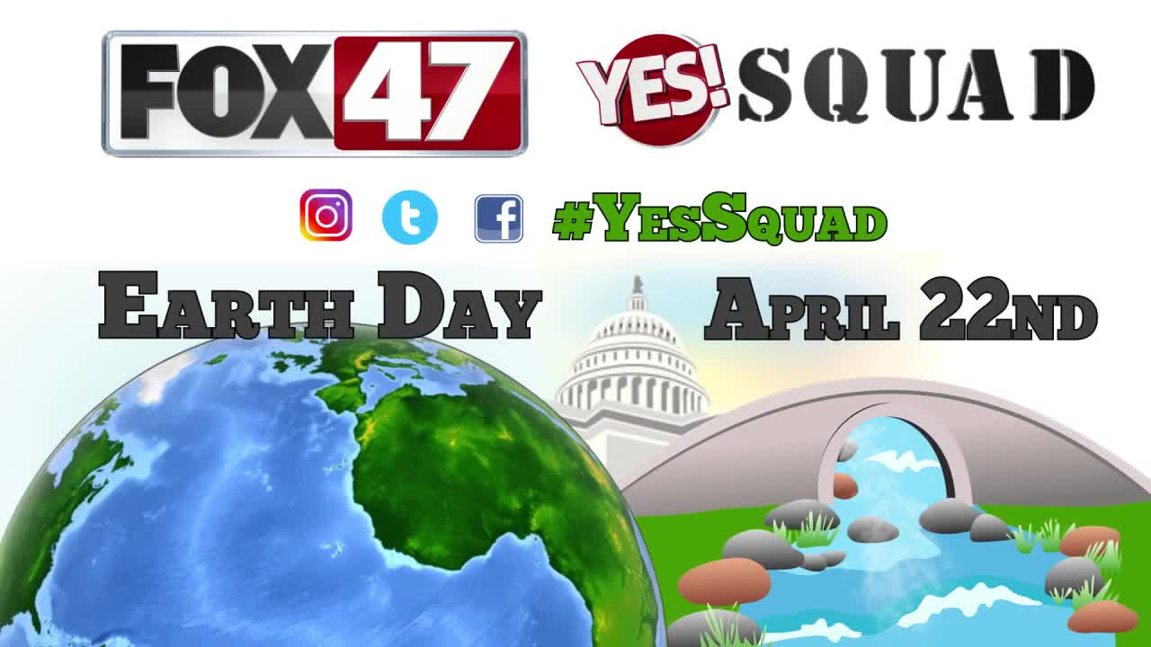 FOX 47 Yes Squad Earth Day River Cleanup - April 22