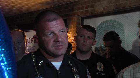 Southport Police Chief on Lt. Allan: "He just pulled money right out of his pocket to help this family"