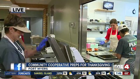 Soup kitchen prepares meals for Thanksgiving