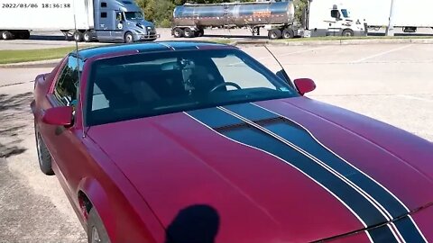 V8 Camaro spotted at the Rest Area