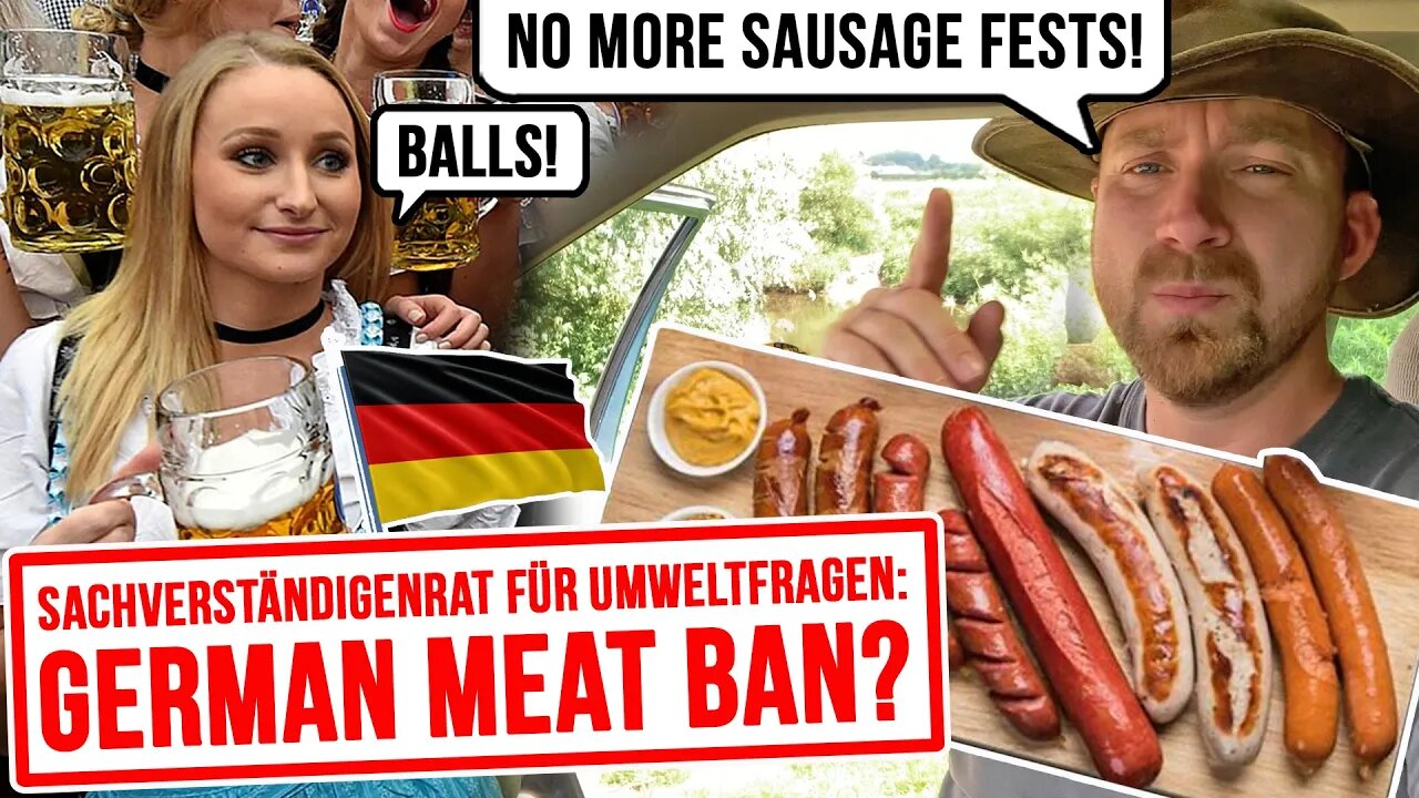 Germany moves to BAN MEAT. Whats going on with FARMING...?