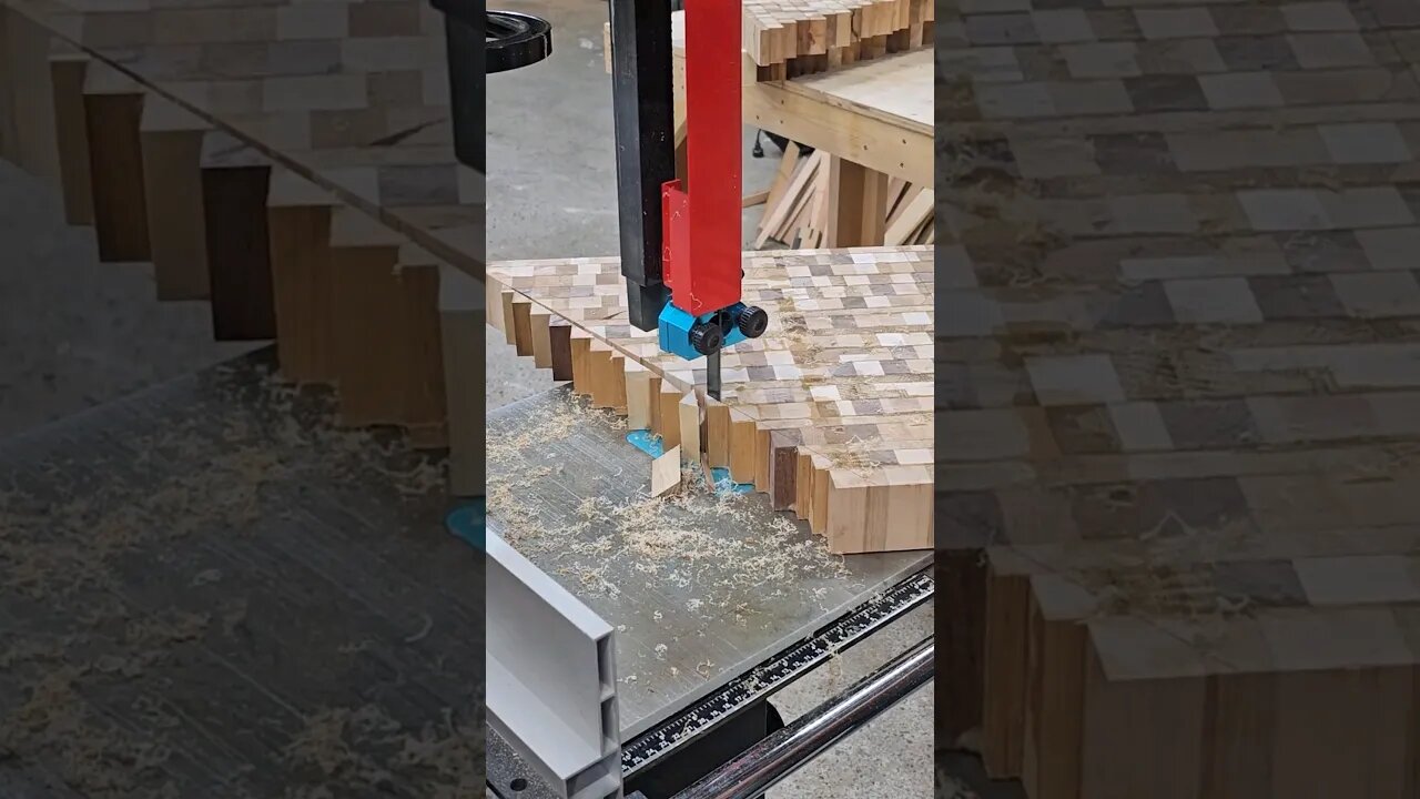 Scrap Wood Cutting Boards Pt. 4 - It's Getting Weird #shortvideo #shorts #short #woodworking