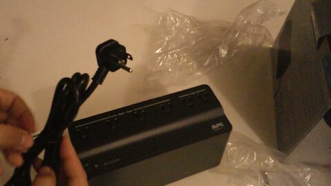 APC UPS 450VA battery backup unboxing