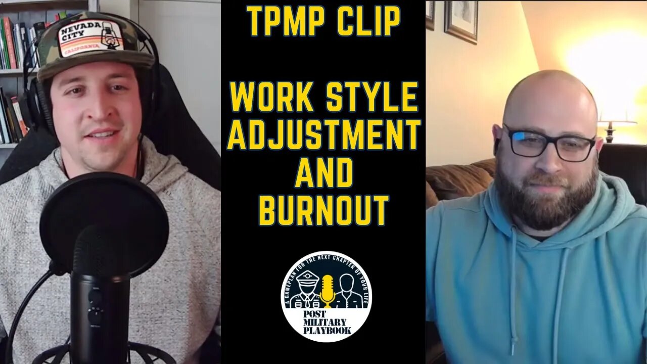 Work Style Adjustment And Burnout - TPMP Clip