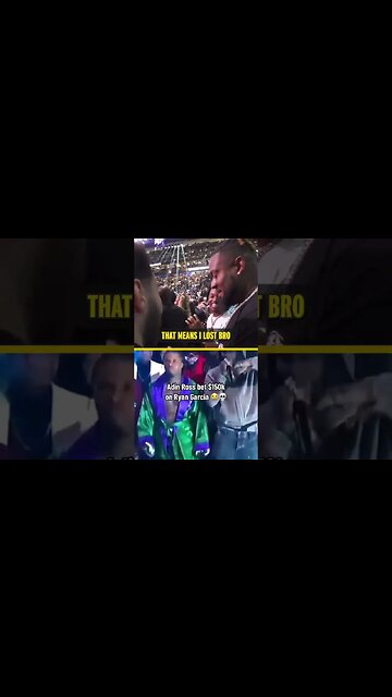 The Moment Adin Ross knew He Lost the Ryan Garcia Bet against Gervonta Davis!!! #gervontadavis