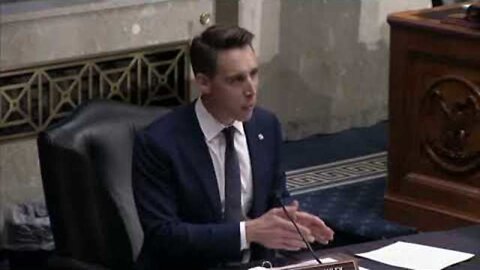 SEN HAWLEY EXPOSES DISINFORMATION BOARD! LEAVES SENATE SPEECHLESS!!!