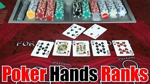 Pai Gow Poker hand Short Class - CEG Dealer School Carnival Games