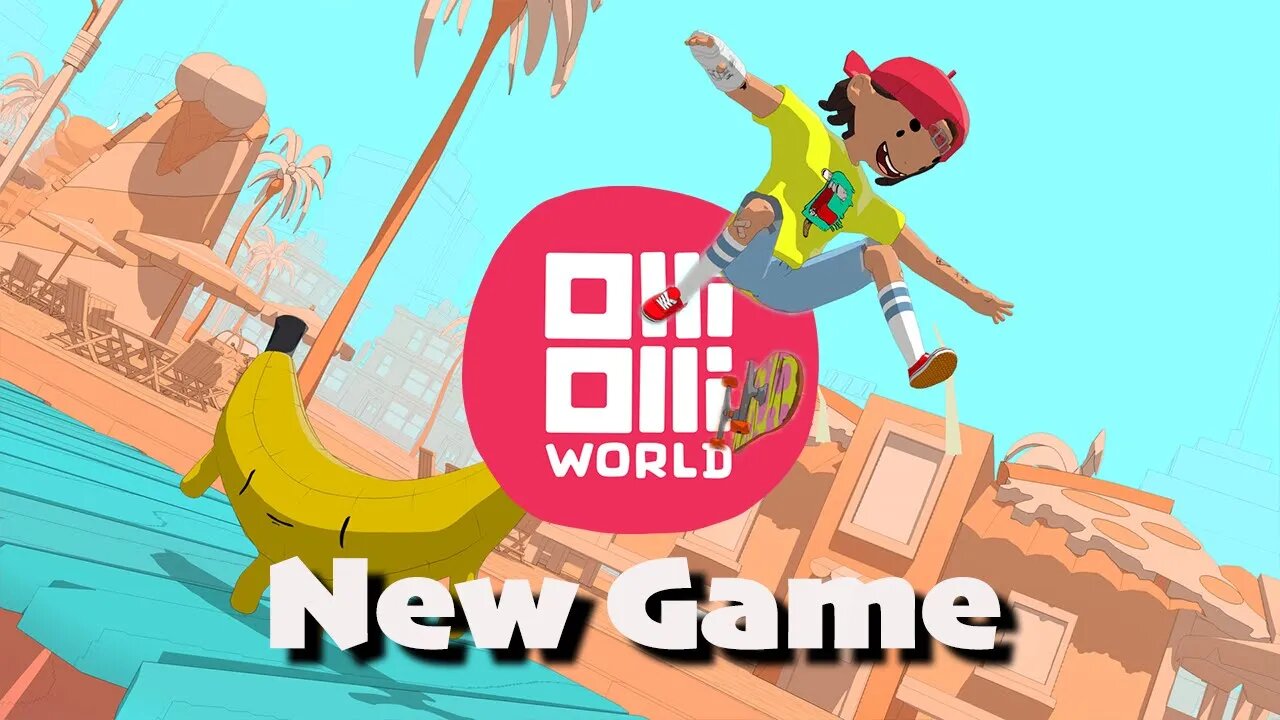 New Skater | OlliOlli World pt1 | LIVE | Let's Play