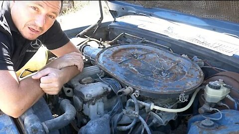 Mercedes Benz W116 - Comment restaurer la boite du filtre a air tutorial
