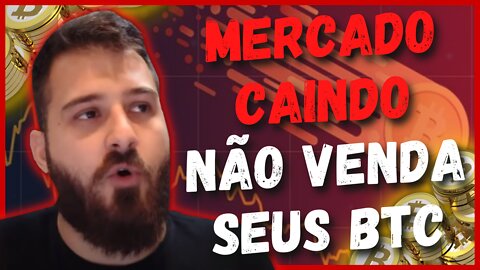 BITCOIN CAINDO, MAS QUEM ENTENDE ISSO NÃO PERDE DINHEIRO!