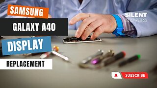 Samsung Galaxy A40 | Screen repair | Display replacement | Repair video