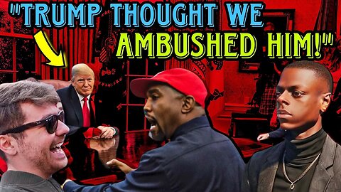 Nick Fuentes And Kanye Ambushed President Trump?