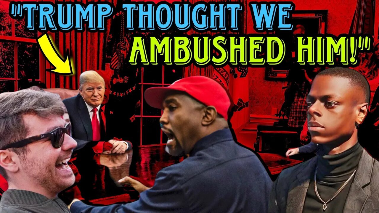 Nick Fuentes And Kanye Ambushed President Trump?