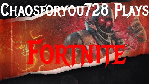 Chaosforyou728 Plays Fortnite Spider-Man Acquired Now For Scarlet Blackout