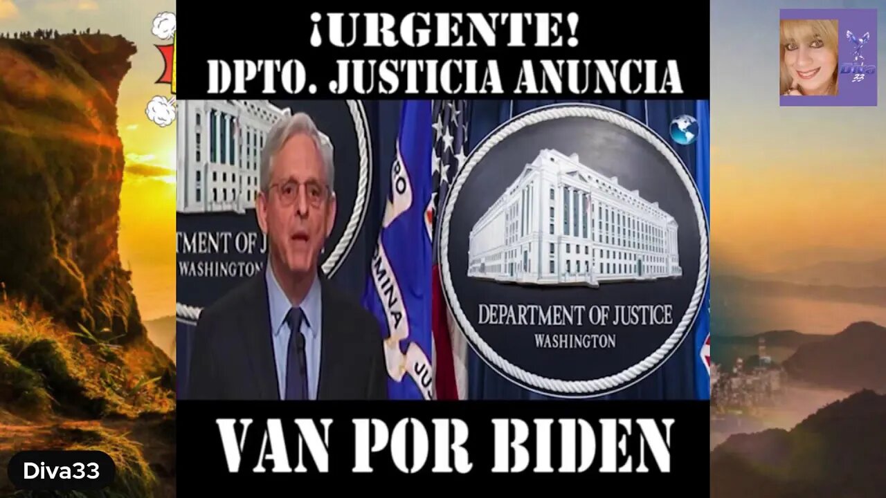 CHAKABOOM!! VAN POR BIDEN EL DEPT. DE JUSTICA..AHORA SI SE PONE BUENO ESTO...