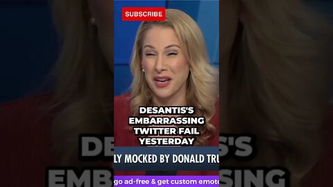 Trump Shares DERANGED Video Mocking DeSantis' Glitchy Campaign Launch #shorts