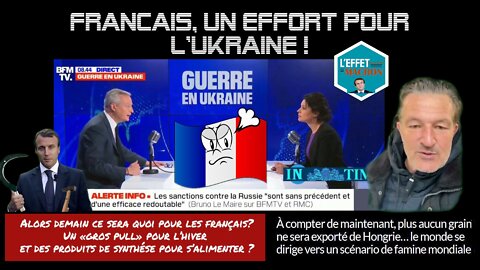 Français, encore un effort pour l'UKRAINE! "Nous rentrons dans un monde nouveau"...(Hd 720)