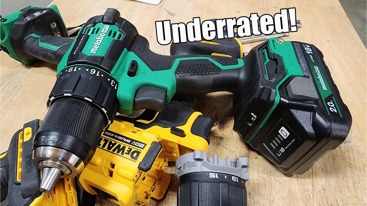 Metabo HPT Is Underrated! 18V MultiVolt Hammer Drill Kit Review DV18DEX