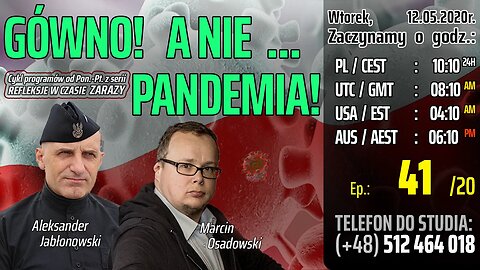GÓWNO! A NIE PANDEMIA! - Olszański, Osadowski NPTV (12.05.2020)