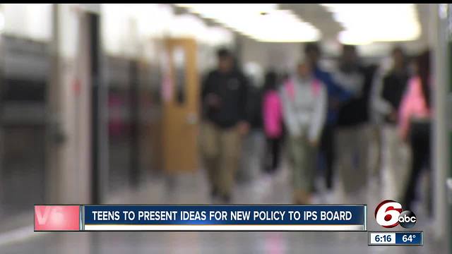 Teens push for new dating violence policy at IPS schools