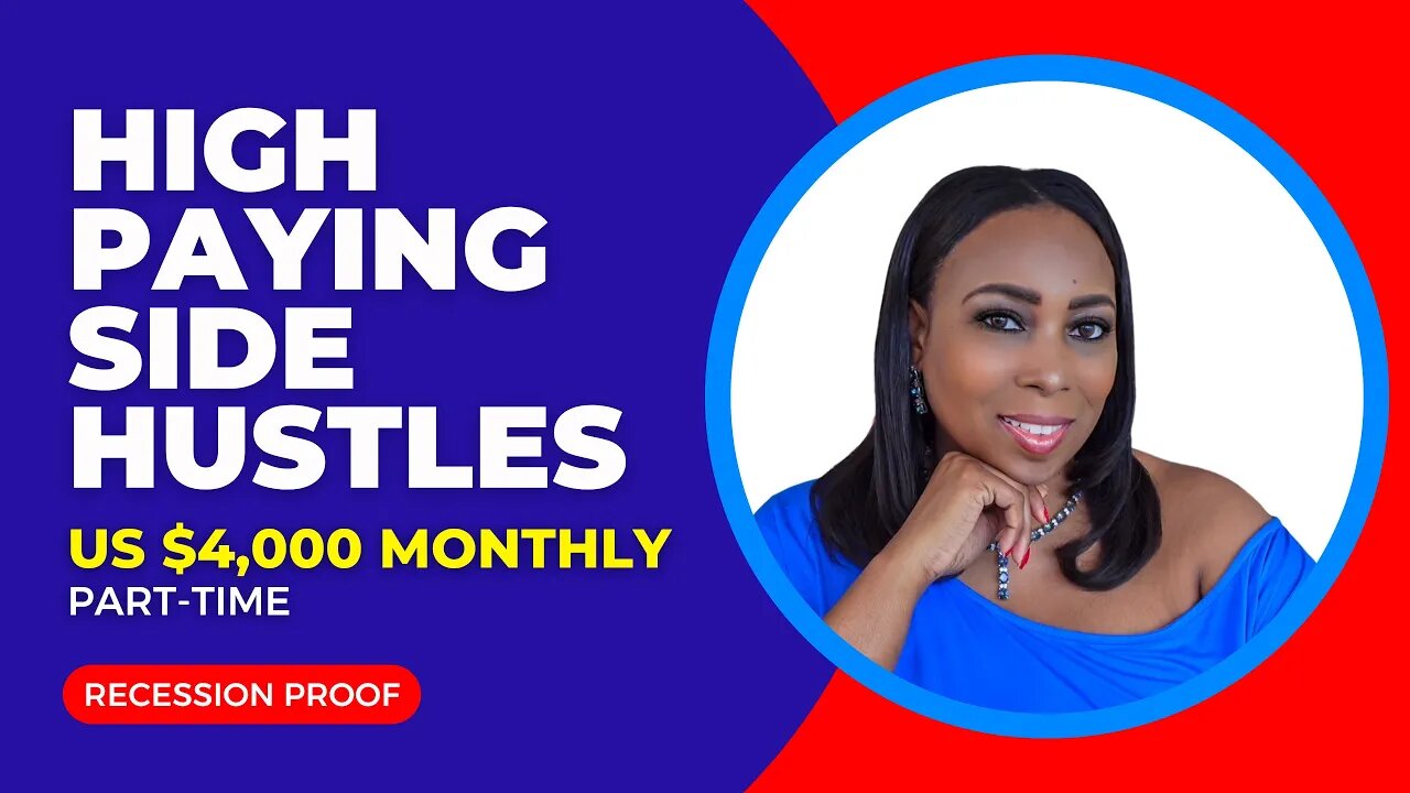 12 High-Paying Side Hustles To Start - Make $4,000 Monthly On The Side (Recession-Proof) - Episode 2