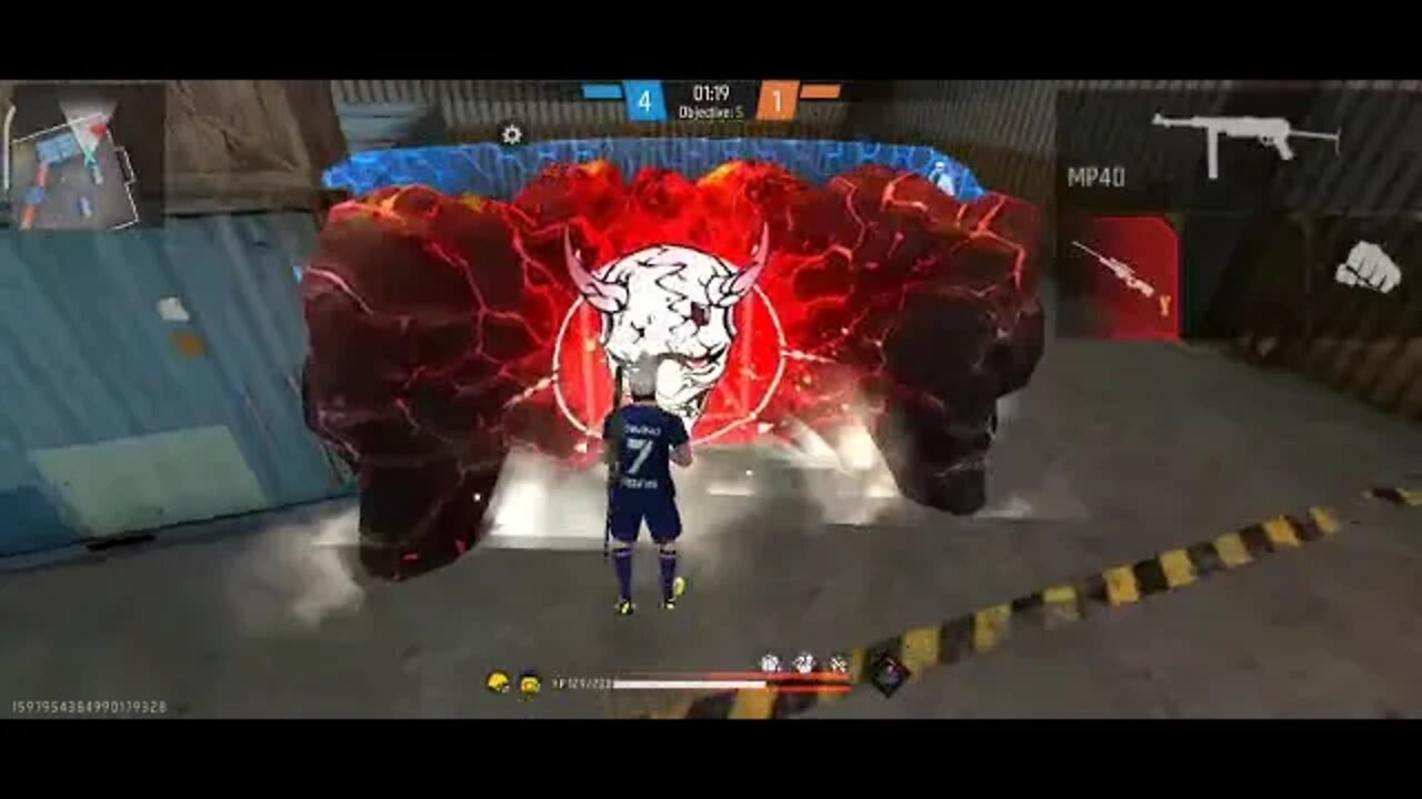free fire 1VS1 gameplay