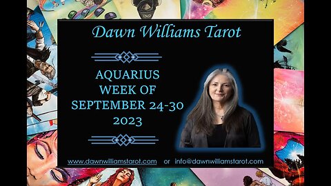 AQUARIUS: OPEN TO INFINITE POSSIBILITY WHILE VISUALIZING SUCCESS | SEPTEMBER 24-30, 2023