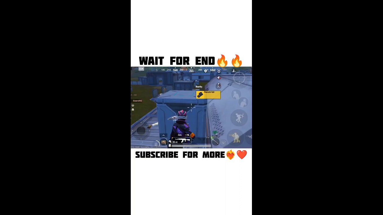 Wait For End 🔥🔥 #shorts #bgmi #pubg #gaming #pubgmobile