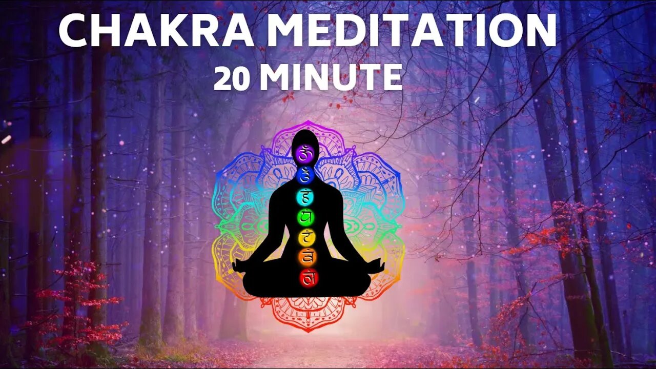 Unlock Your Chakras & Awaken Your True Self | 20 Minute Guided Meditation