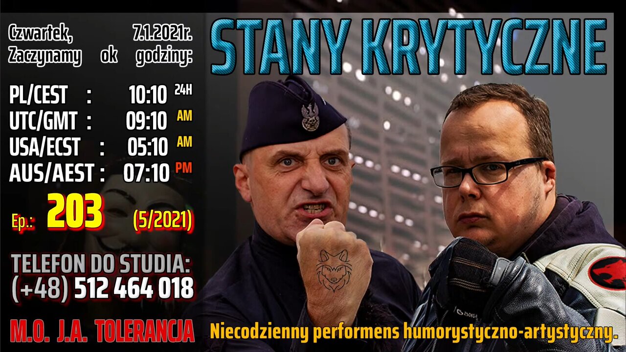 STANY KRYTYCZNE - Olszański, Osadowski NPTV (07.01.2021)