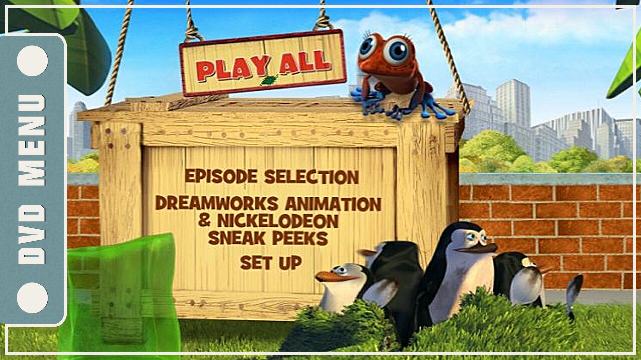 The Penguins of Madagascar - DVD Menu