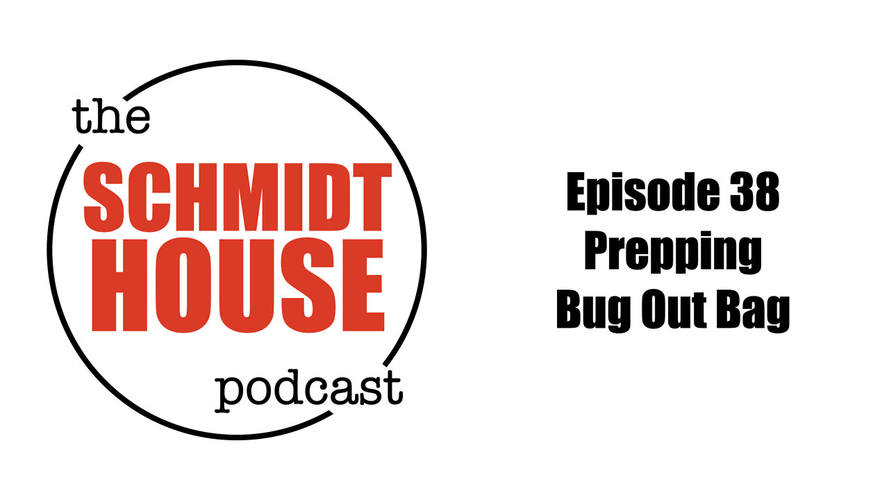 Episode 38 - Prepping Bug Out Bag