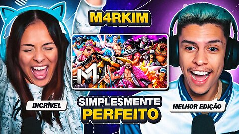 M4RKIM - Vilões (One Piece) - Ambição | [React em Casal] 🔥