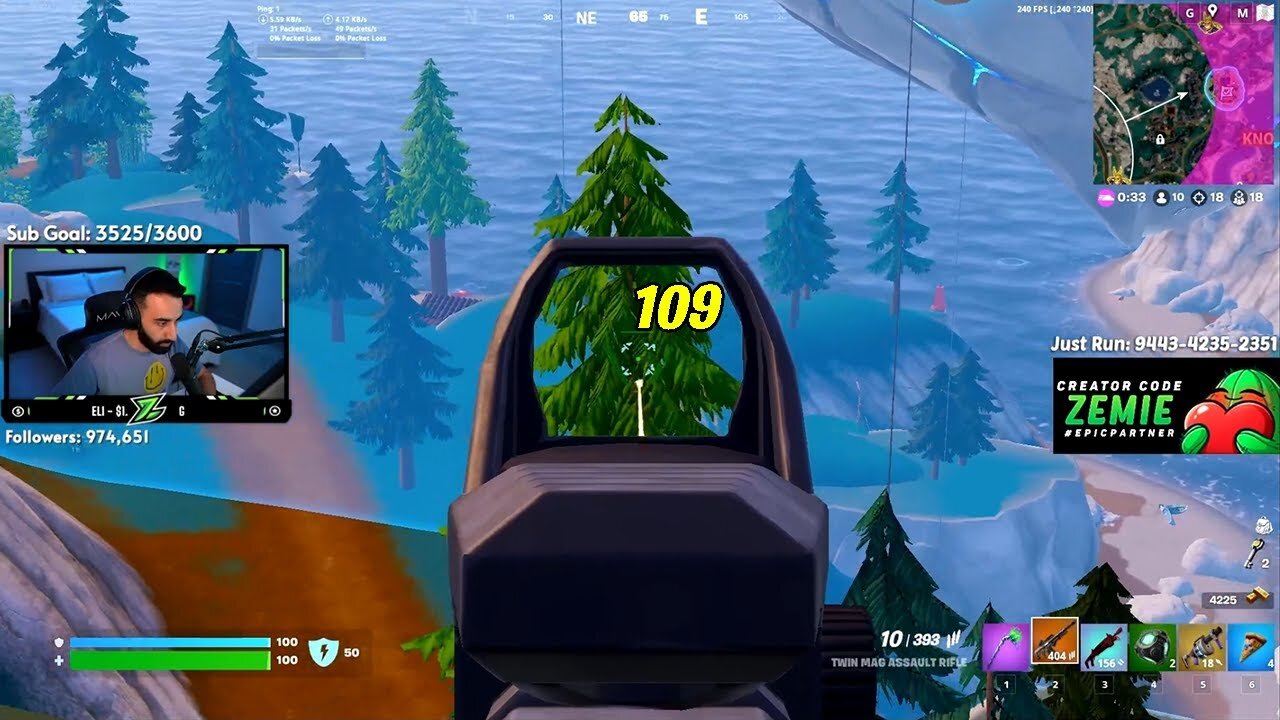 He Might Have The BEST Accuracy In All Of Fortnite..