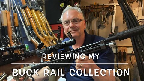 My entire Buck Rail collection beeman 2027 & underlever Diana Chaser Benjamin Marauder & lots more!