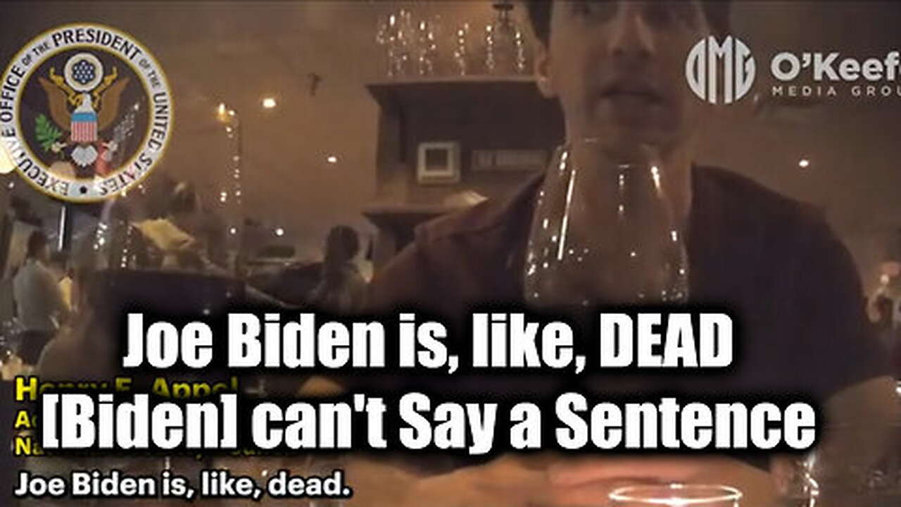 Joe Biden is, like, DEAD - [Biden] can't Say a Sentence