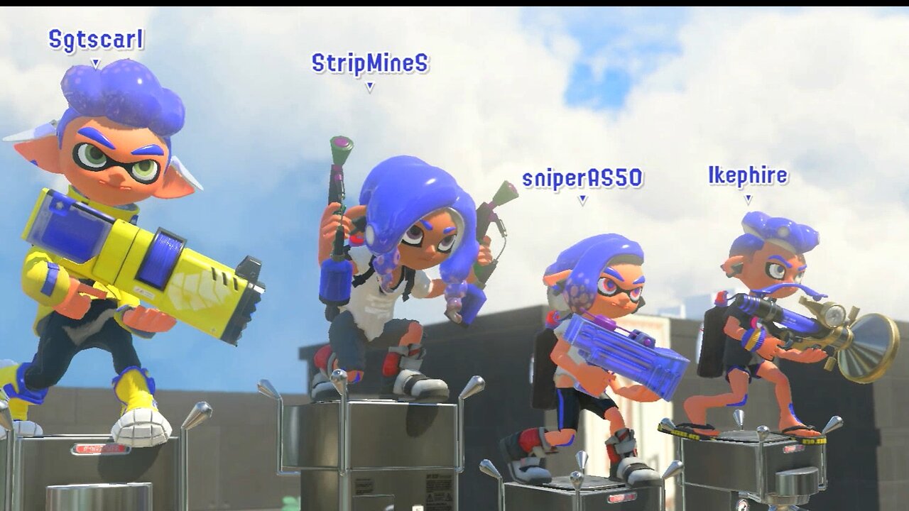 Splatoon 3 With Ikephire, SniperAS50, and StripMineS