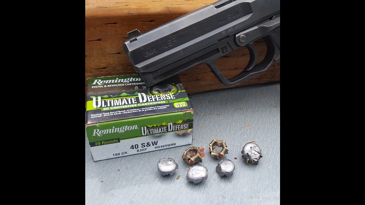 Remington Ultimate Defense 180gr BJHP