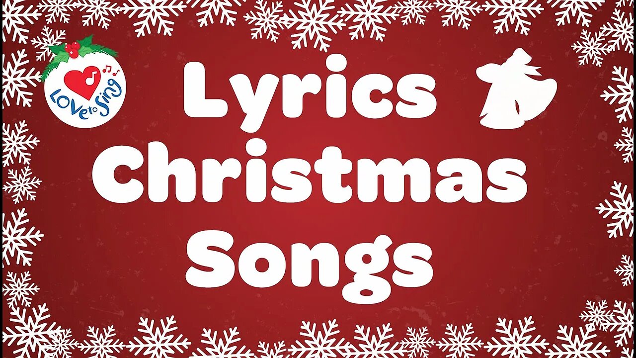 Christmas Songs Playlist with Lyrics | Christmas Songs and Carols